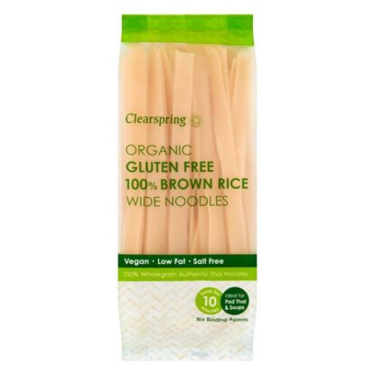 Clearspring Organic Gluten Free 100% Brown Rice Noodles 200g