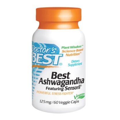 Doctor's Best Ashwagandha with Sensoril 125mg - 60 Veggie Caps