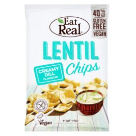 Eat Real Creamy Dill Flavour Lentil Chips 40g
