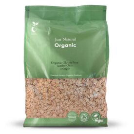 Just Natural Organic Gluten Free Porridge Oats 1kg