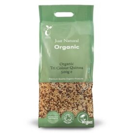 Just Natural Organic Tricolour Quinoa 500g