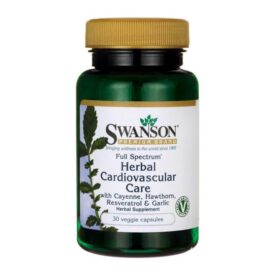 Swanson Herbal Cardiovascular Care 30 Veggie caps