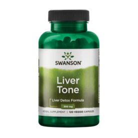 Swanson Liver Tone 300 mg 120 Veggie Capsules