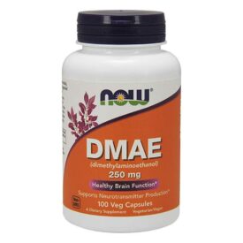 NOW Supplements DMAE 250mg (100 v-caps)