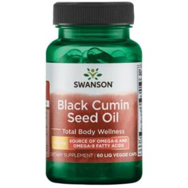 Swanson Supplements Black Cumin Seed Oil, 500mg