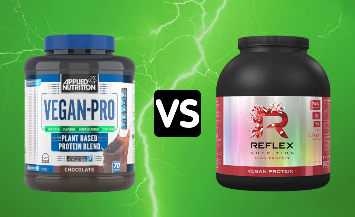 Applied Nutrition Vegan-Pro vs Reflex Vegan Protein