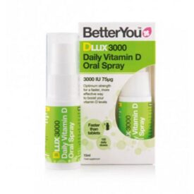 BetterYou DLux 3000, Daily Vitamin D Oral Spray - 15 ml