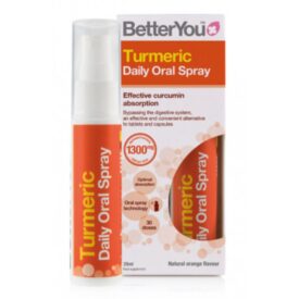 BetterYou Vegan Turmeric Daily Oral Spray 25ml - Orange Flavour