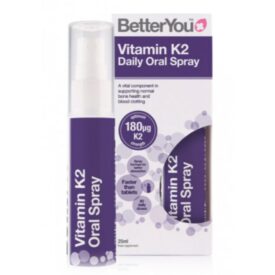 BetterYou Vegan Vitamin K2 Daily Oral Spray 25ml - Peppermint Flavour