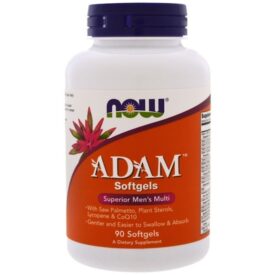 NOW Supplements Adam Multi vitamin 90 Softgels
