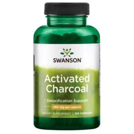 Swanson Activated Charcoal, 520 mg - 120 caps