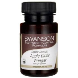 Swanson Apple Cider Double Strength Vinegar 30 Tablets