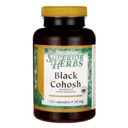 Swanson Black Cohosh 20mg 120 caps