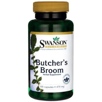 Swanson Butcher's Broom 470mg 100 capsules