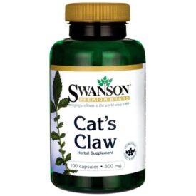 Swanson Cat's Claw 500mg 100 Capsules