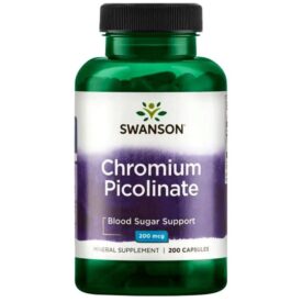 Swanson Chromium Picolinate 200mcg 200 caps