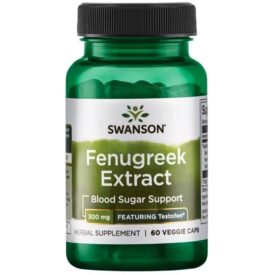 Swanson Fenugreek Extract 300mg 60 capsules