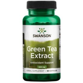 Swanson Green Tea Extract 500mg 60 Capsules