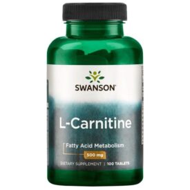 Swanson L-Carnitine 500mg 100 Tablets