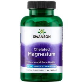 Swanson Magnesium Chelated 133mg 90 capsules