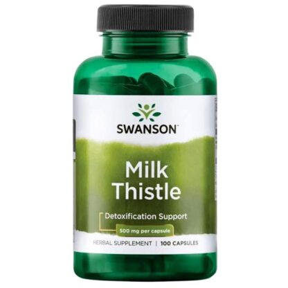 Swanson Milk Thistle 500mg 100 Capsules