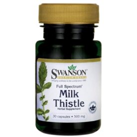 Swanson Milk Thistle Full Spectrum 500 mg 30 Capsules