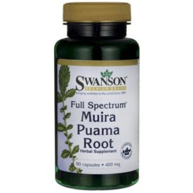 Swanson Muira Puama Full Spectrum Root 400mg 90 capsules