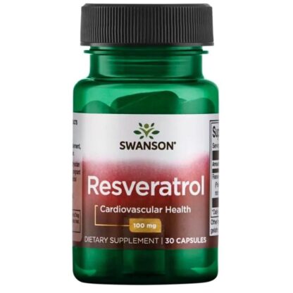 Swanson Resveratrol 100mg 30 Capsules