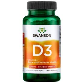 Swanson Vitamin D-3 2,000 IU 250 caps