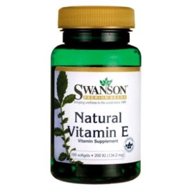 Swanson Vitamin E Natural 200IU 100 Softgels
