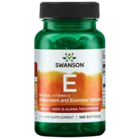 Swanson Vitamin E Natural 400IU 100 Softgels
