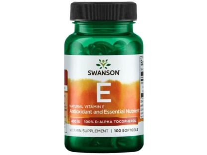 Swanson Vitamin E Natural 400IU 100 Softgels
