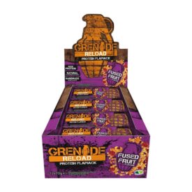 Grenade Reload Flapjacks 12x70g Box Fused Fruit