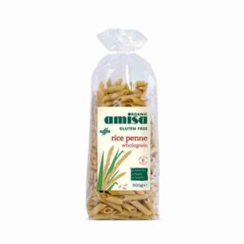 Amisa | Organic Gluten Free Wholegrain Rice Fusilli 500g