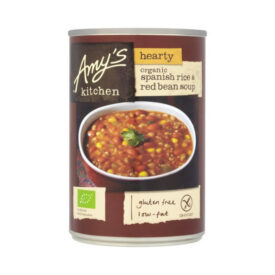 Amy's Kitchen Organic Spanish Rice & Red Bean Soup 416g (Gluten Free)