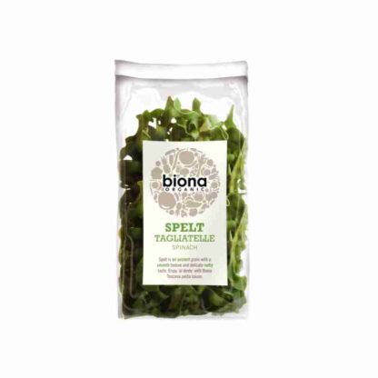 Biona Organic Spelt Tagliatelle Spinach 250g