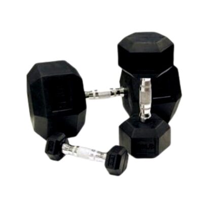 Ironman Rubber Head Hex Dumbbell