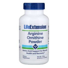 LifeExtension Arginine Ornithine Powder - 150g