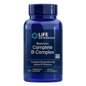 LifeExtension Complete B-Complex - 60 Vegetarian Capsules