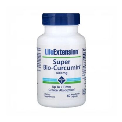 LifeExtension Super Bio-Curcumin 400mg - 60 Vegetarian Capsules