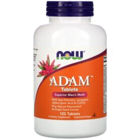 NOW Supplements ADAM Multi Vitamin 120 tabs