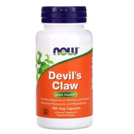 NOW Supplements Devil's Claw (100 Veggie Capsules)
