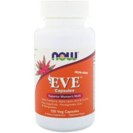 NOW Supplements EVE Superior Women's Multi 120 Veggie Capsules