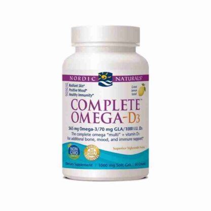 Nordic Naturals Complete Omega-D3 565mg - 60 Softgels