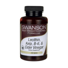 Swanson Lecithin Kelp, B6 & Cider Vinegar 240 tablets
