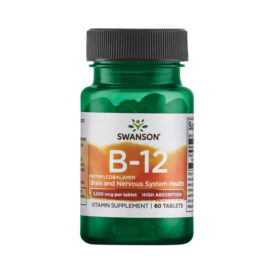 Swanson Vitamin B-12 5000mcg 60 Tablets