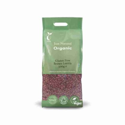 Just Natural Organic Gluten-Free Brown Lentils