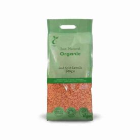 Just Natural Organic Red Split Lentils