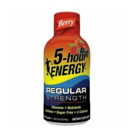 5-Hour Energy Regular Strength Shot-57ml-Berry