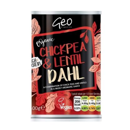 Geo Organics Vegan Chickpea & Lentil Dahl 400g